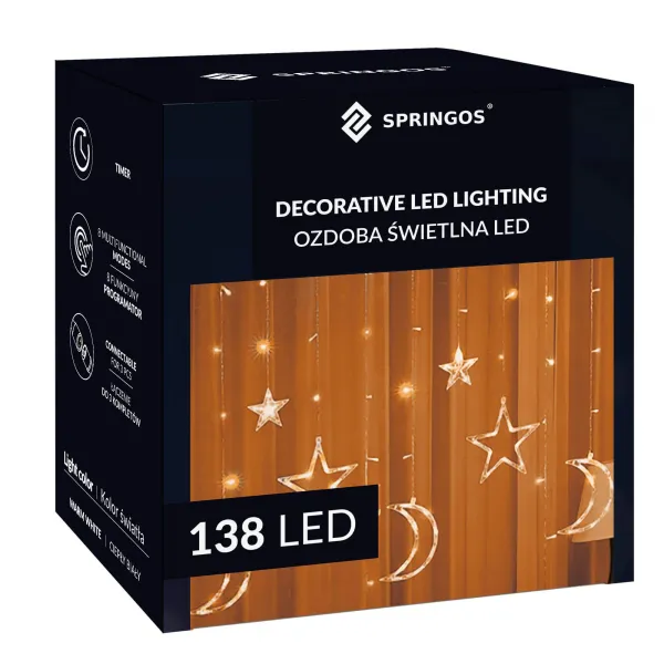 Jouluvalot Springos CL4136