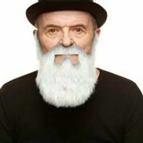 Mākslīgā bārda My Other Me Balts