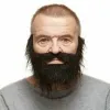 Накладная борода My Other Me Чёрный