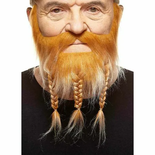 Mākslīgā bārda My Other Me Oranžs