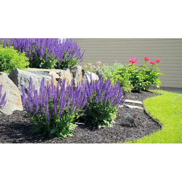 Garden light fitting with replaceable light source GRIBLO 7 GR