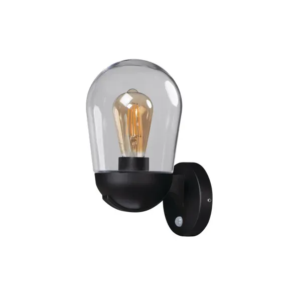 Garden light fitting with replaceable light source LIEGO