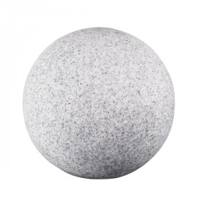 Garden light fitting with replaceable light source STONO N