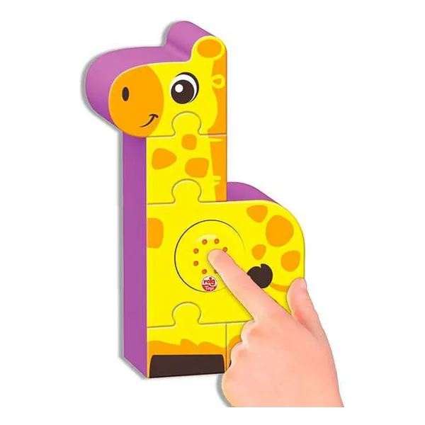 Puzle Bērniem Reig Zoo Blocks 22 Daudzums