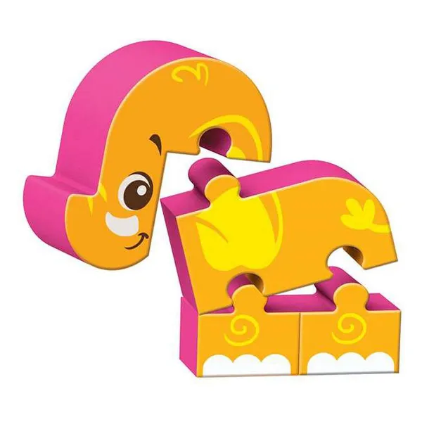 Lasten palapeli Reig Zoo Blocks 22 Kappaletta
