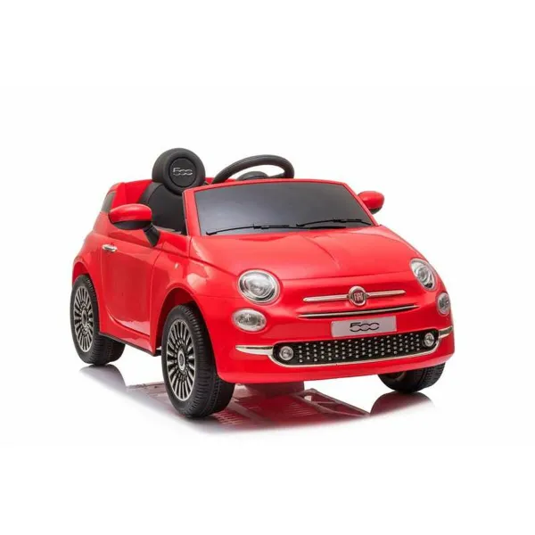 Bērnu elektriskā automašīna Injusa Fiat 500 Sarkans Radio vadība