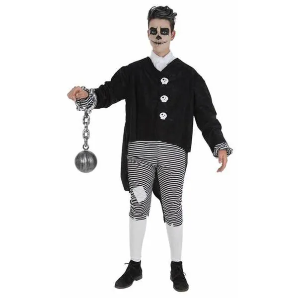 Aikuisten asut Kuollut miesvanki L M/L (3 Kappaletta)