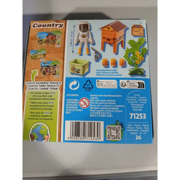 Playset Playmobil 71253 Country Beekeeper 26 Kappaletta