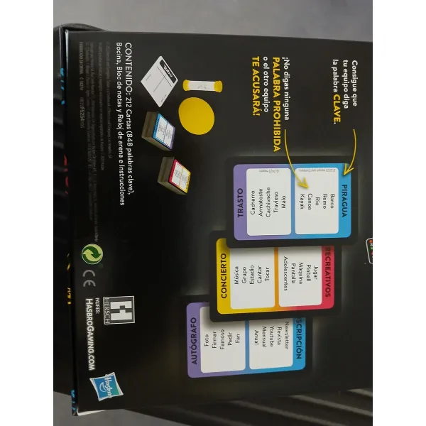 Spēlētāji Hasbro Tabú (ES)