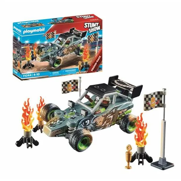 Playset Playmobil Stuntshow Racer 45 Kappaletta
