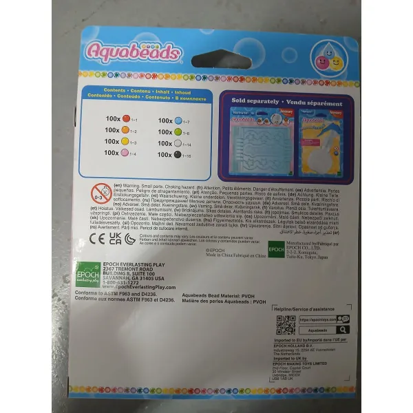 Glass beads Aquabeads 31517 800 Pieces