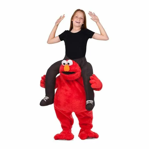 Svečana odjeća za djecu My Other Me Elmo Ride-On Sarkans Viens izmērs S