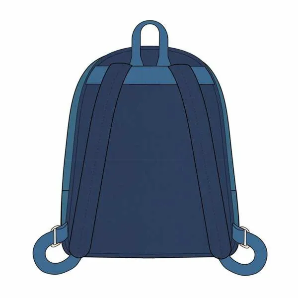 School Bag Stitch Blue 22 x 25 x 11 cm