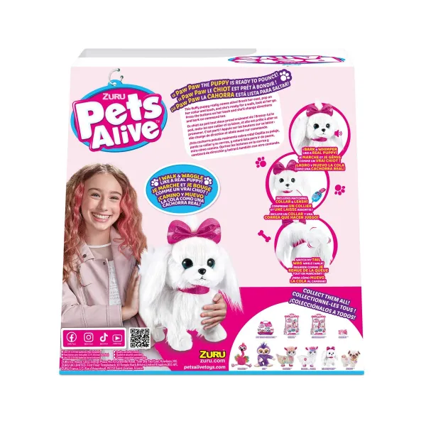 Interaktīvs Suns Lil Paw Paw Puppy Pets Alive 30 x 18 x 30 cm