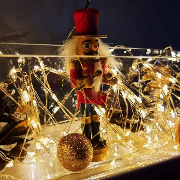 Christmas tree lights 20 LED Springos CL0026 battery operated