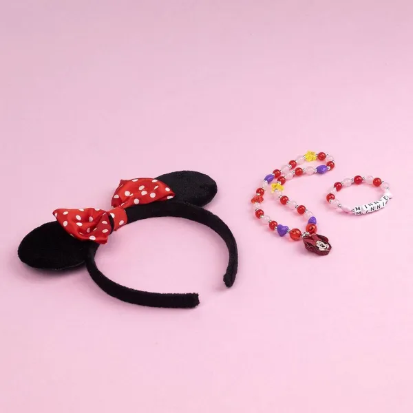 Priedai rinkinys Minnie Mouse Spalvotas 3 Dalys