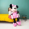Pūkaina Rotaļlieta Minnie Mouse Rozā 120 cm