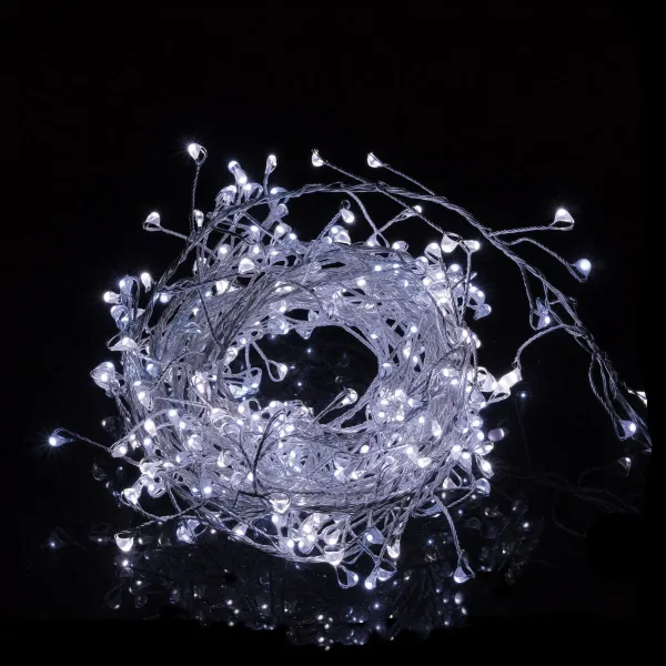 Decorative lamps 300 LED wires cold white 3m