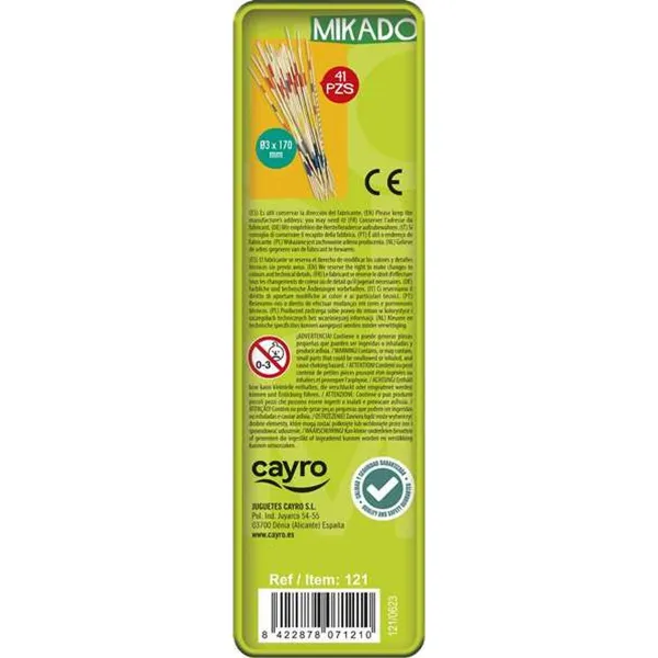 Spēlētāji Cayro Mikado 41 Daudzums