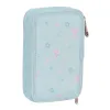 Tuplapenaali Moos Garden Turkoosi 12.5 x 19.5 x 4 cm (28 Kappaletta)
