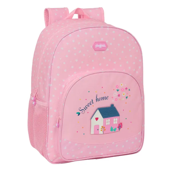 Школьный рюкзак Glow Lab Sweet home Розовый 33 x 42 x 14 cm