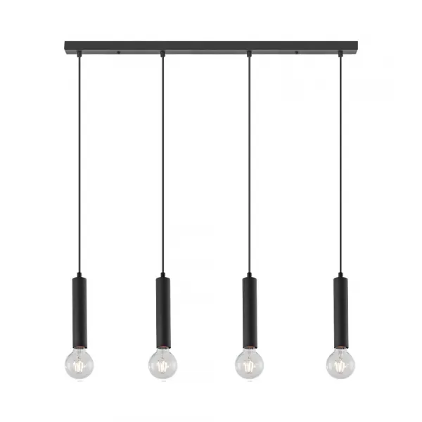 BRY-G005S-4H-4xE27-BLC-PENDANT LIGHT