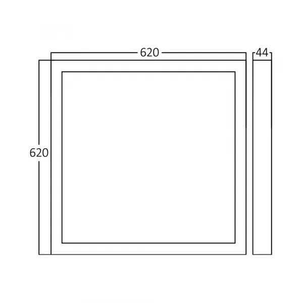 BRY-ALM-620x620-WHT-SURFACE FRAME
