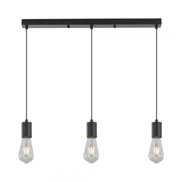 BRY-G006S-3H-3xE27-BLC-PENDANT LIGHT