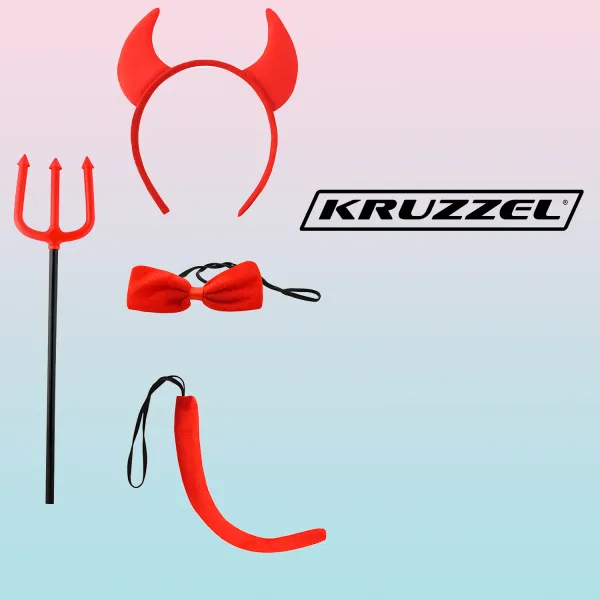 Devil Costume - Set of 4 S22140