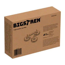 Siurbimo taurelės - 3x „Bigstrene“ laikikliai 22361