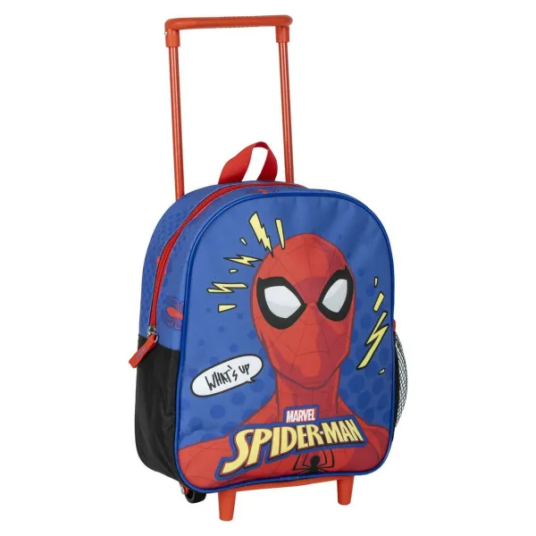 School Rucksack with Wheels Spider-Man