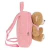 Child bag Safta Teddy Bear Pink 23 x 27 x 7,5 cm