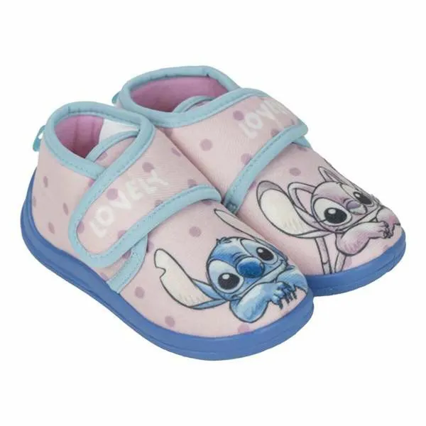 House Slippers Stitch Pink 26