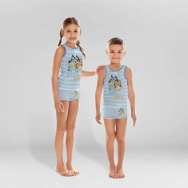 Children's Pyjama Bluey Light Blue (3 Years)
