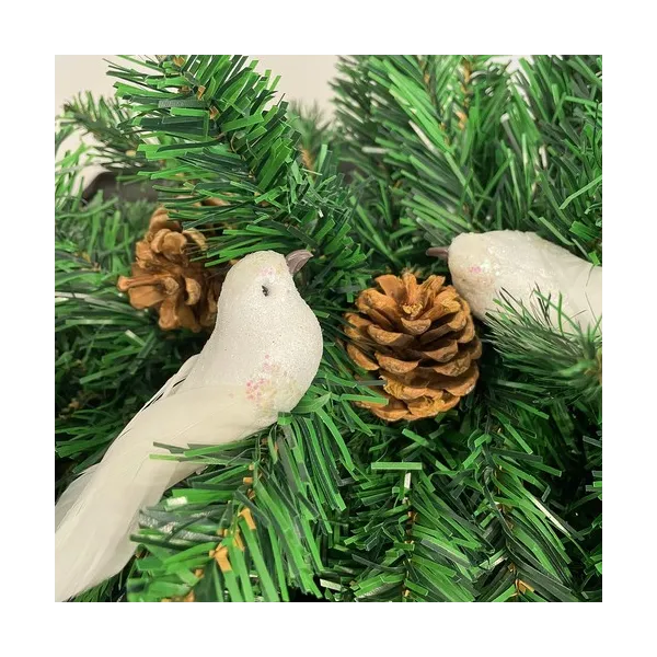Christmas tree baubles - birds 2 pcs. Ruhhy 22338