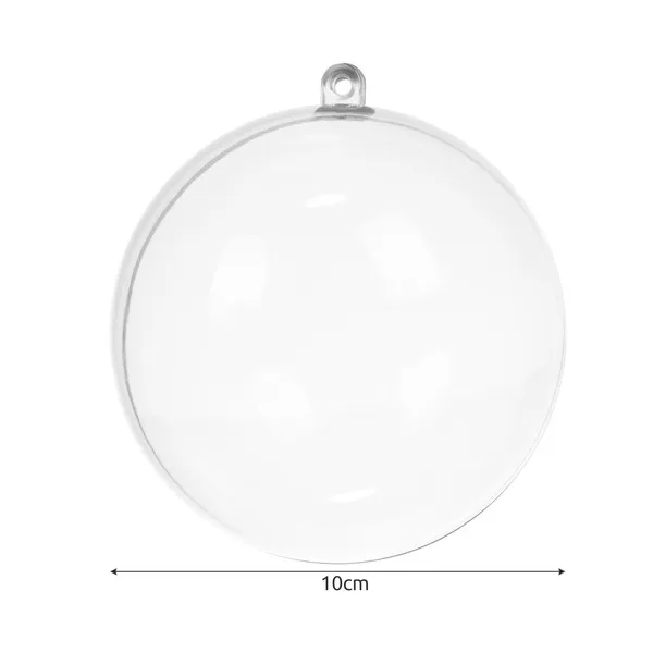 Caurspīdīgas bumbiņas 10 cm - 5 gab. komplekts Ruhhy 22276