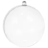 Transparent baubles 10cm - set of 5 Ruhhy 22276