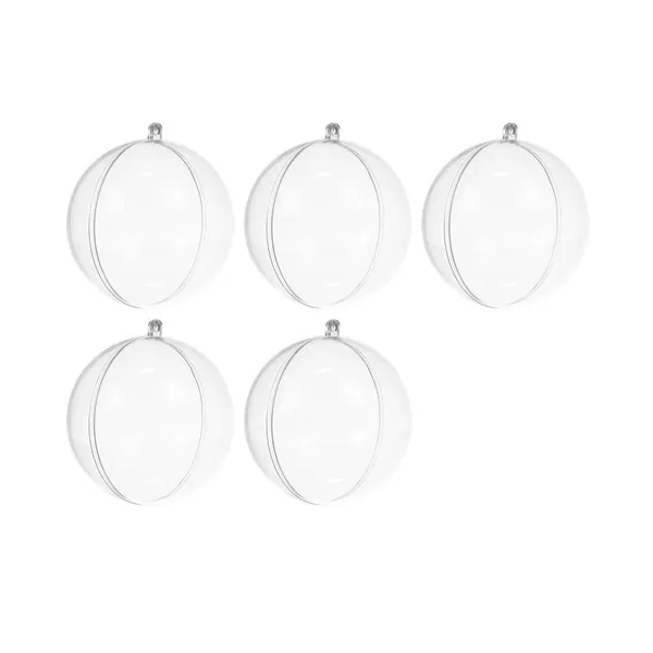 Caurspīdīgas bumbiņas 10 cm - 5 gab. komplekts Ruhhy 22276