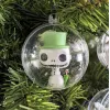 Transparent baubles 10cm - set of 5 Ruhhy 22276