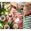 Transparent baubles 10cm - set of 5 Ruhhy 22276