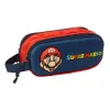 Double Carry-all Super Mario Red Navy Blue 21 x 8 x 6 cm