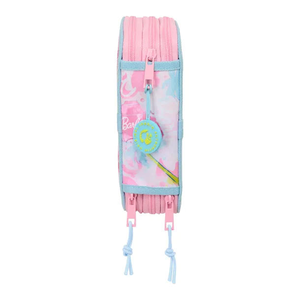Koululaisen penaali lisätarvikkeilla Barbie Painterly Pinkki Taivaansininen 12,5 x 19,5 x 5,5 cm 37 Kappaletta