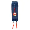 School Case with Accessories Super Mario Trick Red Dark blue 12,5 x 19,5 x 5,5 cm 37 Pieces