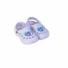 Clogs Stitch Purple 30-31