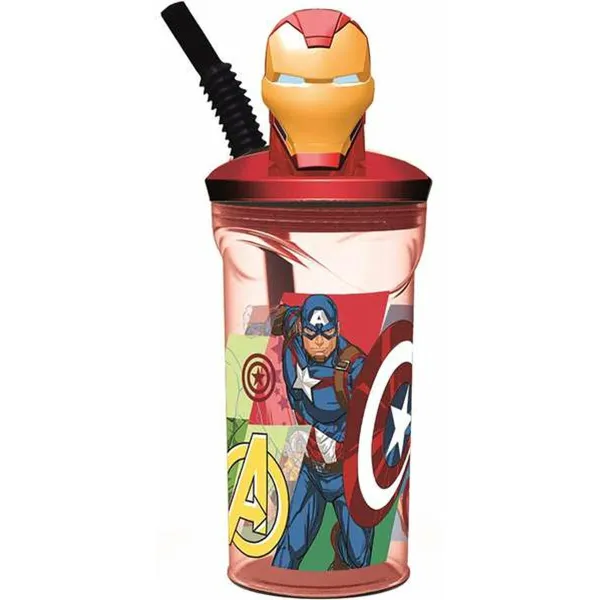 Mukin Pillillä The Avengers Seven Wonders Iron Man 360 ml