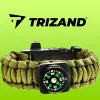 SURVIVAL rokassprādze ar aksesuāriem - zaļa