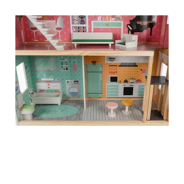Kruzzel Dollhouse Large Dollhouse 114 cm 114 cm