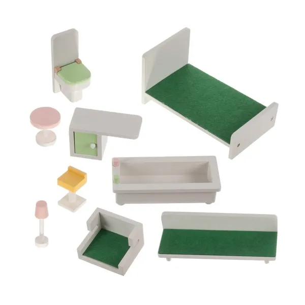Kruzzel Dollhouse Large Dollhouse 114 cm 114 cm