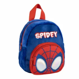 Mokyklinis krepšys Spidey Tamsiai mėlyna 18 x 22 x 4 cm