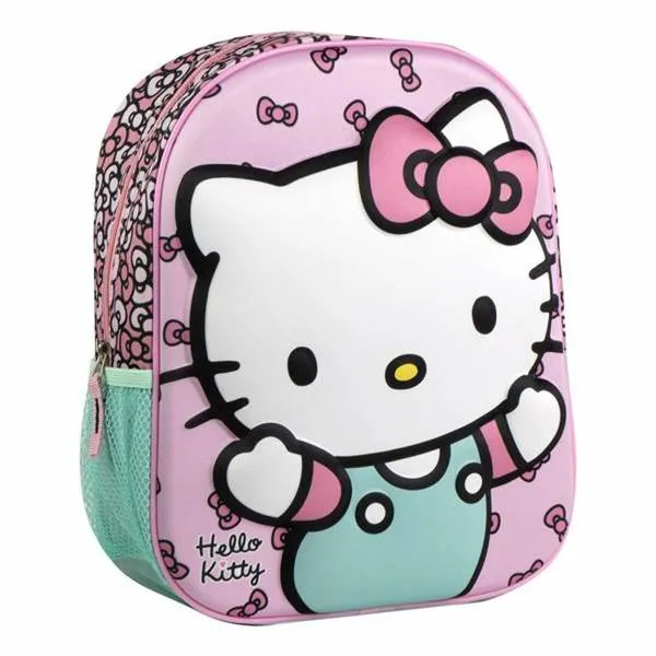 Koululaukku Hello Kitty Pinkki 25,0 x 31,0 x 10,0 cm